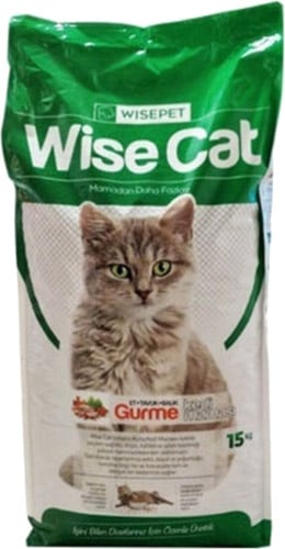 Wise Cat Gurme Et Tavuk ve Balıklı 15 kg Yetişkin Kedi Maması