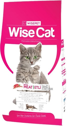Wise Cat Meat Etli 15 kg Yetişkin Kedi Maması