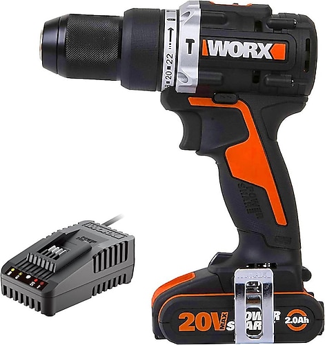 Worx WX352.9C 20 V Darbeli Matkap