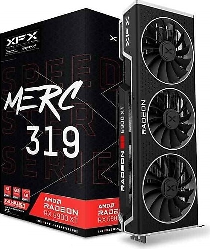 XFX RX 6900 XT Speedster Merc 319 Black RX-69XTATBD9 256 Bit GDDR6 16 GB Ekran Kartı
