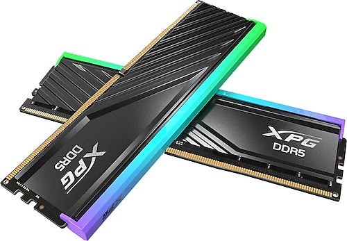 XPG Lancer Blade RGB 32 GB (2x16) 6400 MHz CL32 AX5U6400C3216G-DTLABRBK DDR5 Ram