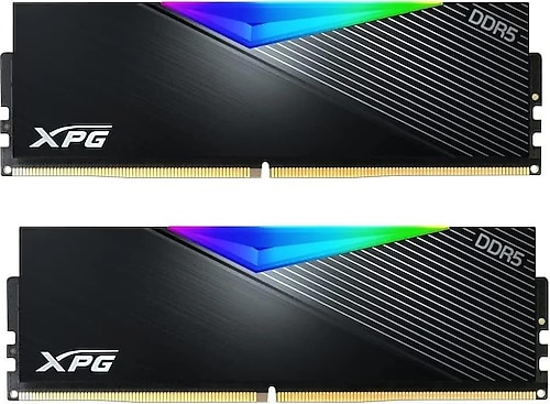 XPG Lancer RGB 64 GB (2X32) 6000 MHz CL30 AX5U6000C3032G-DCLARBK DDR5 Ram
