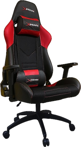 XPrime King Fabric Kırmızı Oyuncu Koltuğu