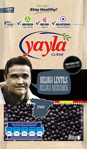Yayla Gurme Beluga Mercimek 500 gr
