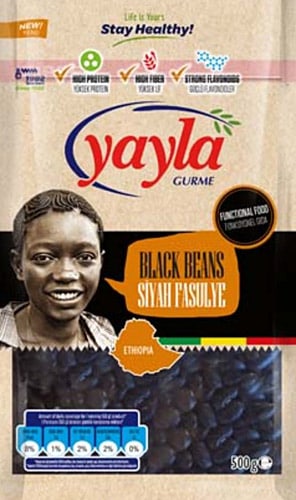 Yayla Gurme Siyah Fasulye 500 gr