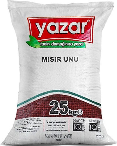 Yazar 25 kg Glutensiz Mısır Unu