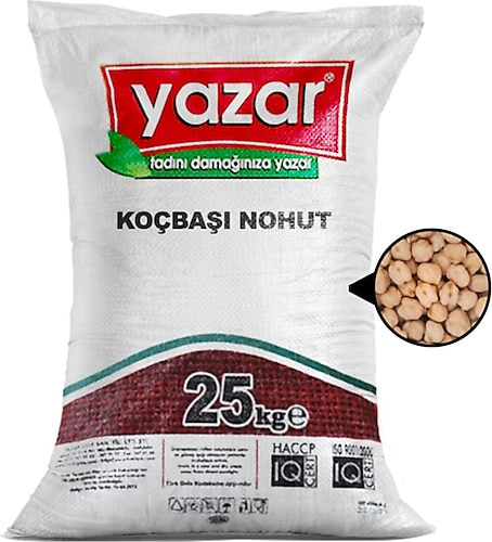 Yazar Koçbaşı Nohut 25 kg