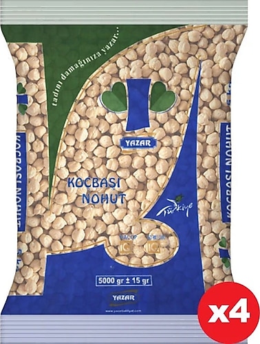 Yazar Koçbaşı Nohut 5 kg 4'lü
