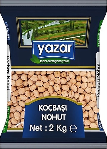 Yazar koçbaşı nohut 9 ml 2 kg