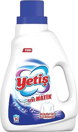 Yetiş Beyazlar için Sıvı Deterjan 2.5 lt