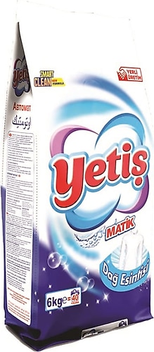 Yetiş Matik 6 kg Dağ Esintisi Toz Çamaşır Deterjanı