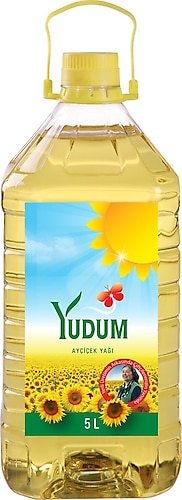 Yudum Ayçiçek Yağı 5 lt Pet