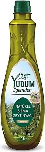 Yudum Egemden Naturel Sızma Zeytinyağı Hafif Lezzet 1 Lt