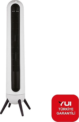 Yui FT75YG07R Uzaktan Kumandalı Kule Tipi Vantilatör Fan(Yui Türkiye Garantili) - Beyaz