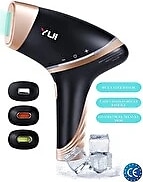 Yui IPLV15 Pro Buz Başlıklı Siyah Lazer Epilasyon Aleti