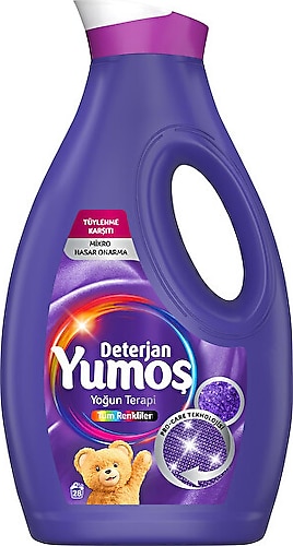 Yumoş Yoğun Terapi Tüm Renkliler için Sıvı Deterjan 1.69 lt