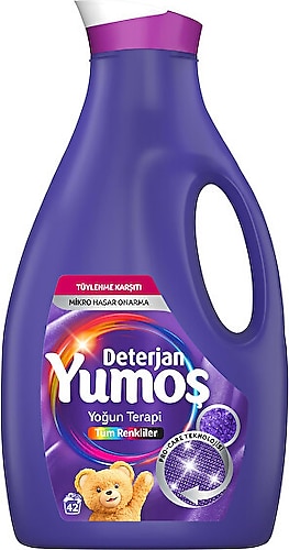 Yumoş Yoğun Terapi Tüm Renkliler için Sıvı Deterjan 2.52 lt