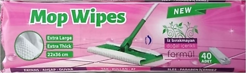 Zariff Evim Mop Wipes Mop Havlusu Islak Mendil 40 Lı Ürün Islak Bezdir Mop Yoktur