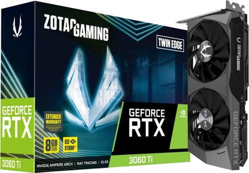 Zotac RTX 3060 TI Twin Edge ZT-A30610E-10M 256 Bit GDDR6 8 GB Ekran Kartı
