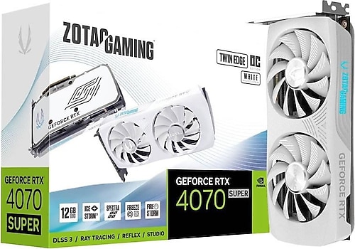 Zotac RTX 4070 Super Twin Edge OC ZT-D40720Q-10M 192 Bit GDDR6X 12 GB Ekran Kartı