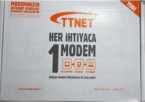ZTE Ttnet Adsl Modem 83