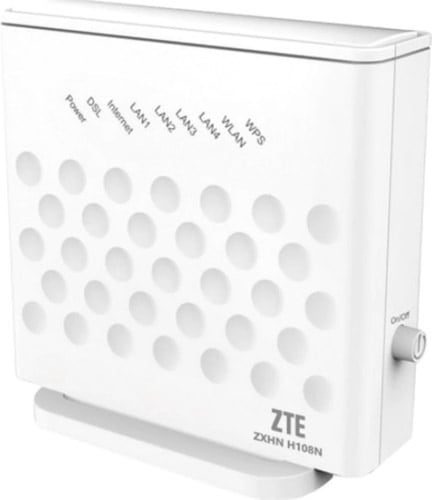 ZTE ZXHN H108N 4 Port 300 Mbps ADSL2+ Modem