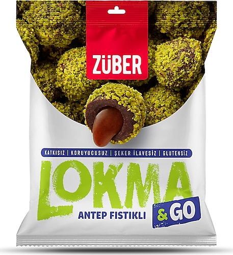 Züber Lokma & Go Antep Fıstıklı 32 gr
