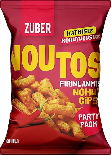 Züber Noutos Fırınlanmış Nohut Cipsi 75 gr