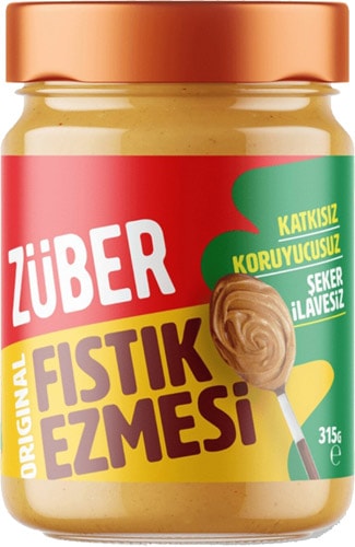 Züber Original Fıstık Ezmesi 315 gr