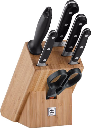 Zwilling Gourmet 361310020 7 Parça Bambu Bloklu Bıçak Seti